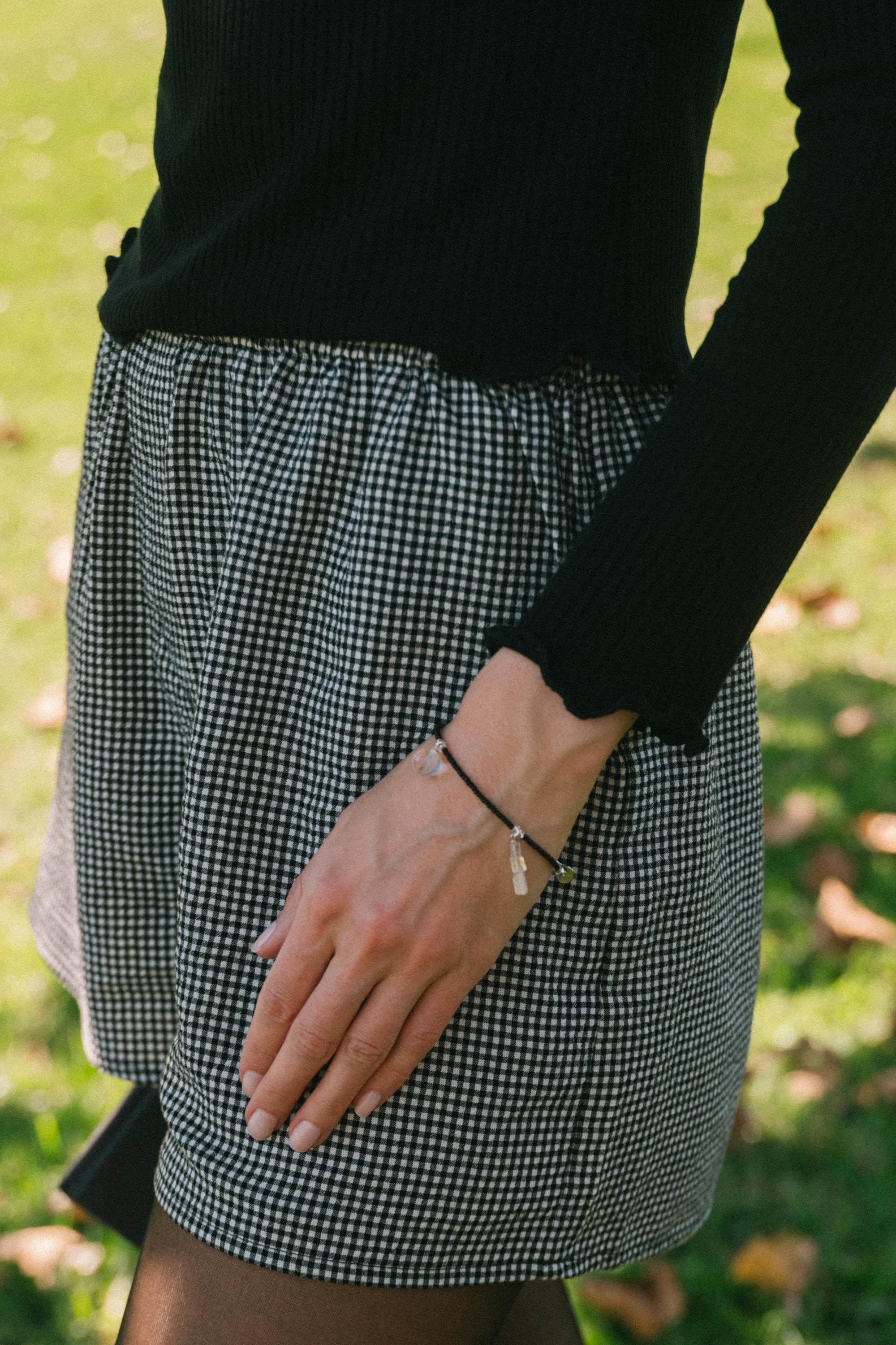 Sea + Pattern Gem Charm Bracelet 7