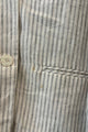 Sample Sale Parker Blazer in Stripe Linen