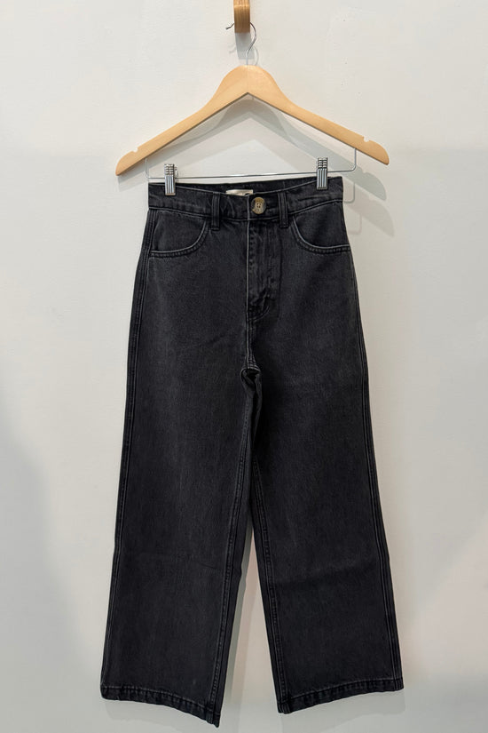 Sample Sale Farrah Pant in Black Denim - Whimsy & Row