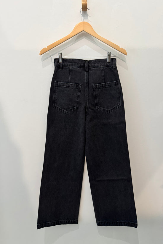 Sample Sale Farrah Pant in Black Denim - Whimsy & Row