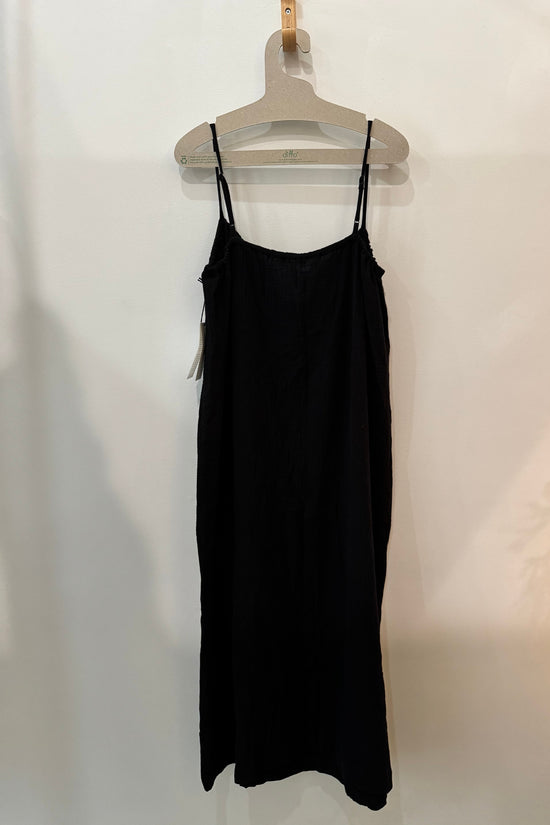 Sample Sale Soliel Dress in Black Gauze - Whimsy & Row