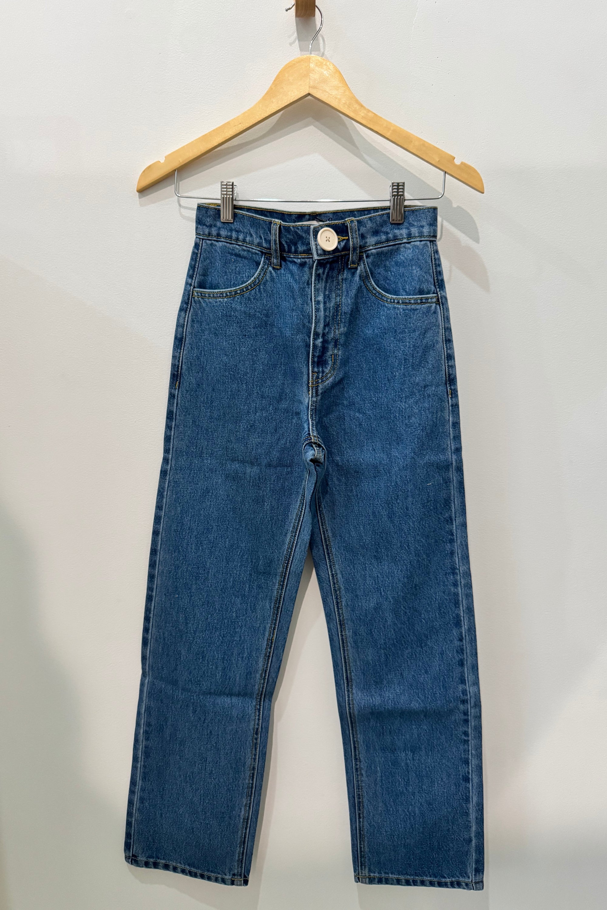 Sample Sale Farrah Pant in Dark Denim - Whimsy & Row