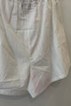 Sample Sale Marissa Boxer Short in White Poplin