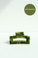 Adorro Hair Clip in Jade Green