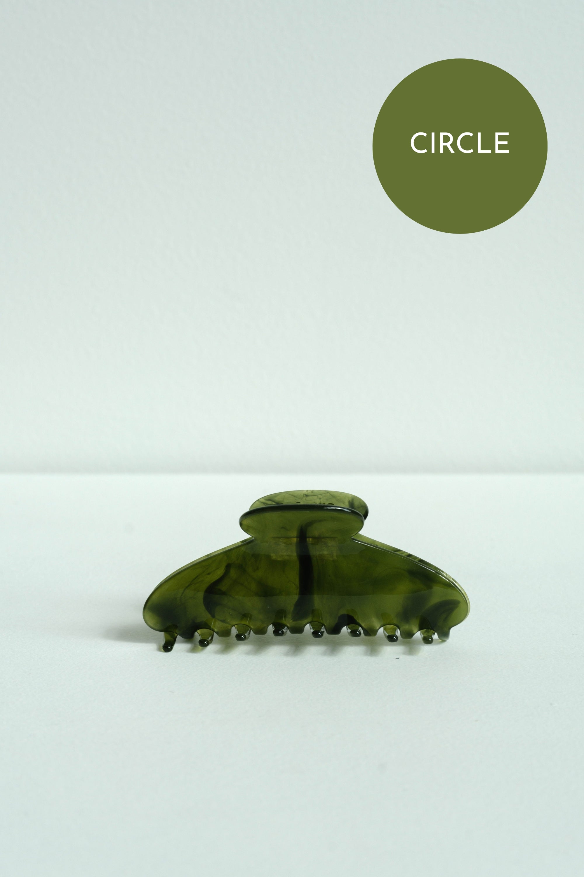Adorro Hair Clip in Jade Green - Whimsy & Row