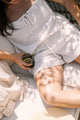 Allison Shorts in Cream Gauze