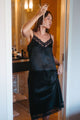 Charlotte Top in Silky Black