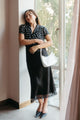 Donna Skirt in Silky Black/Lace