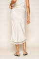 Donna Skirt in Silky Cream/Lace