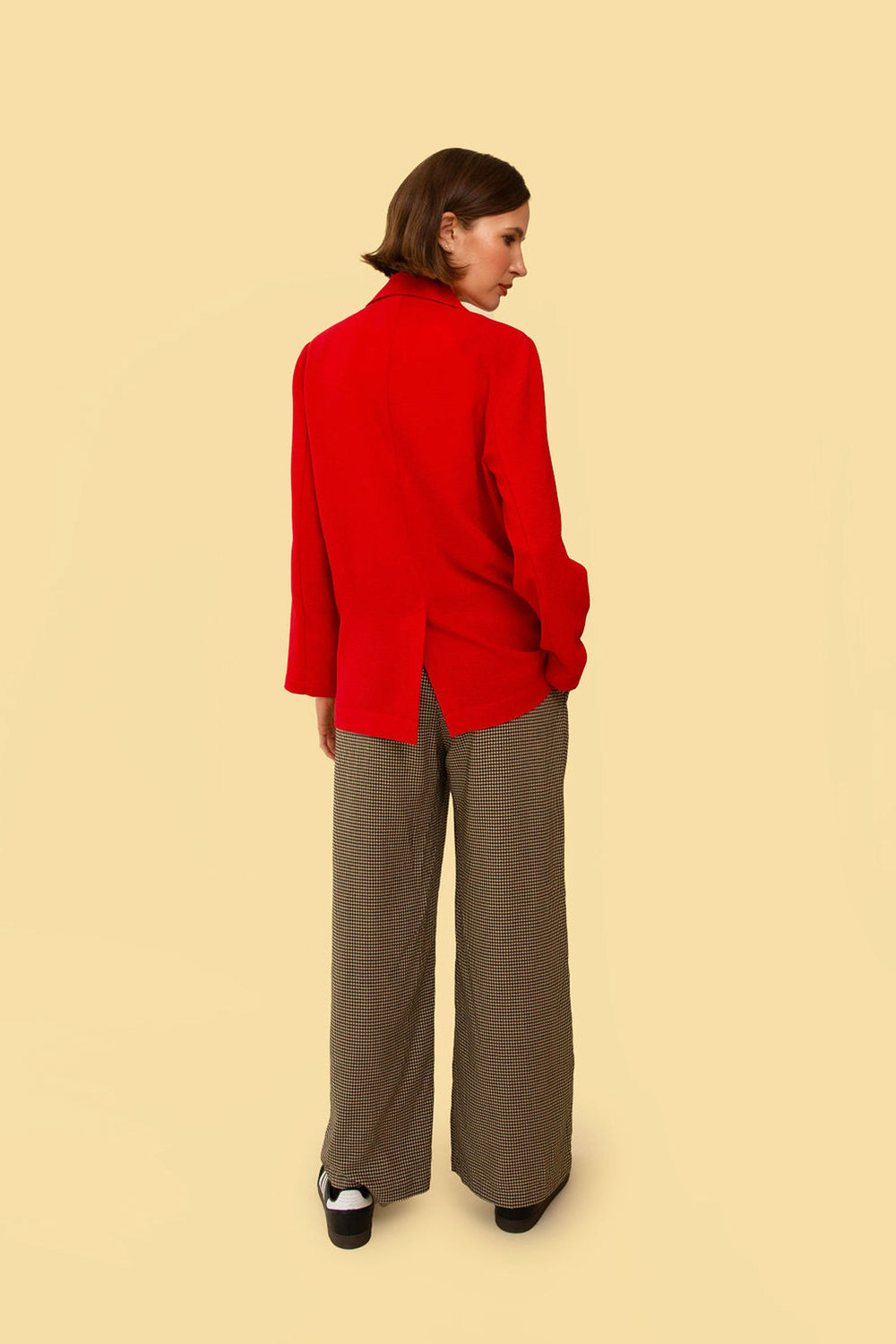 Parker Blazer in Red - Whimsy & Row