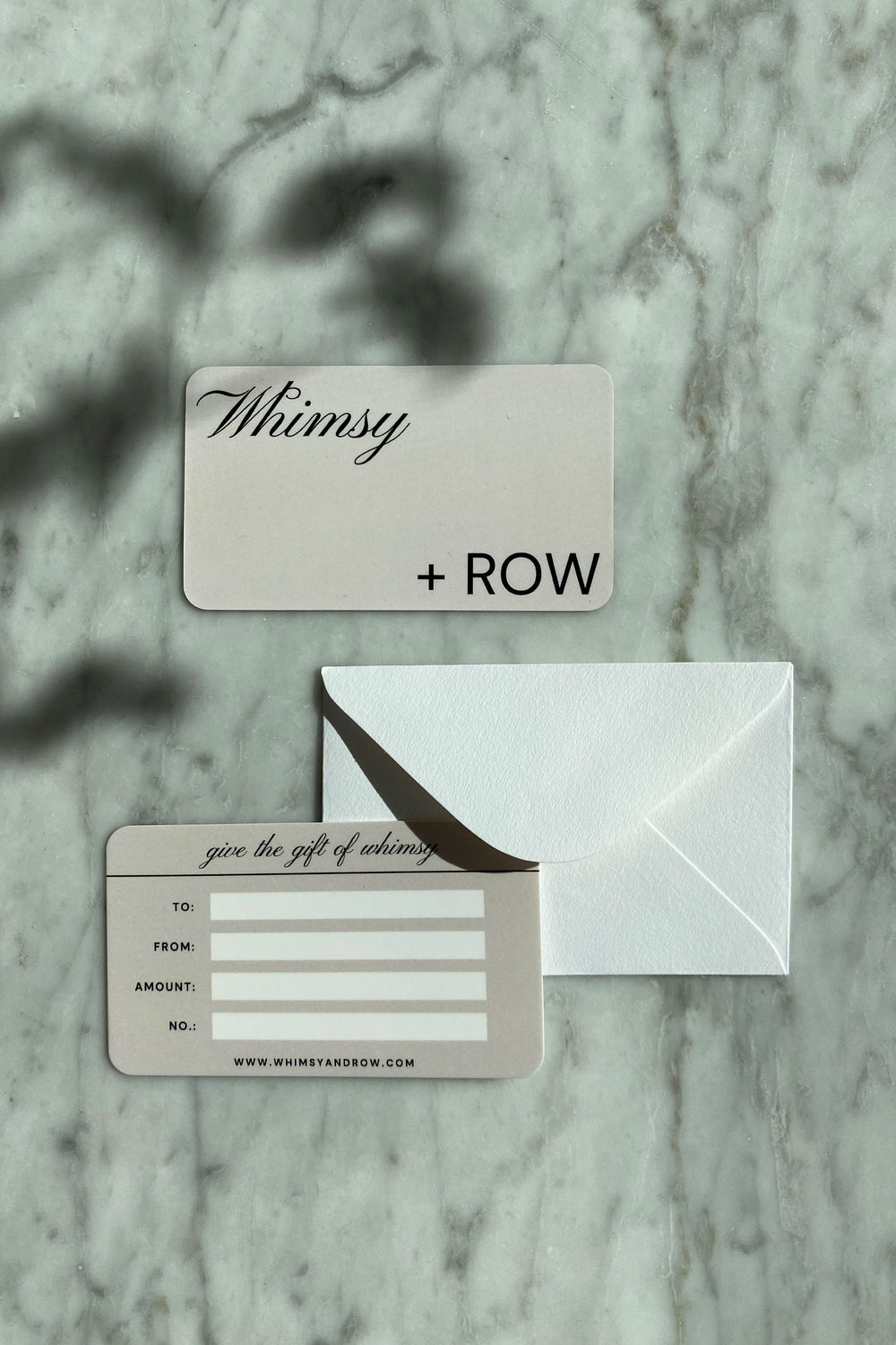 WR Physical Gift Card - Whimsy & Row