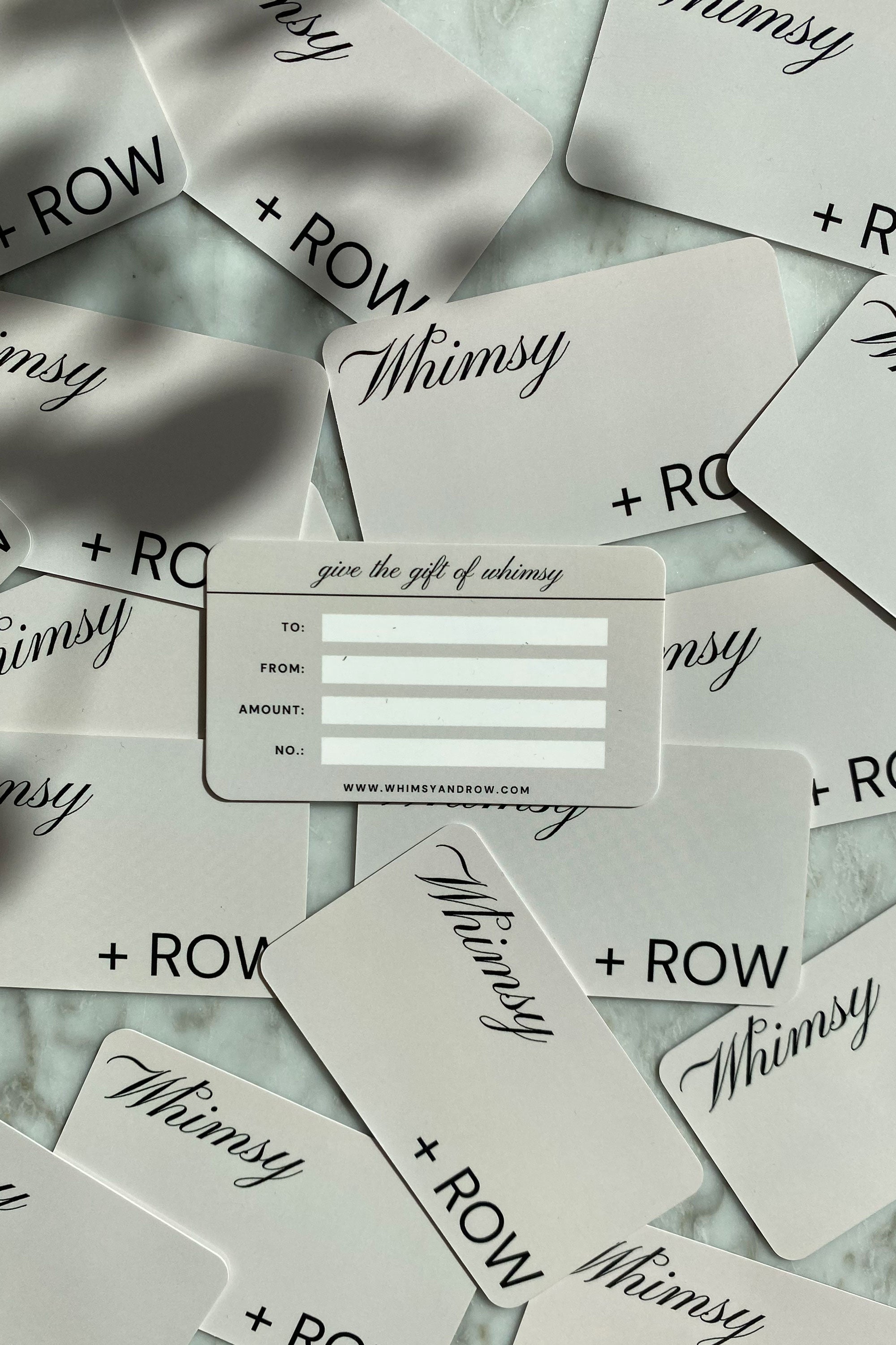 WR Physical Gift Card - Whimsy & Row