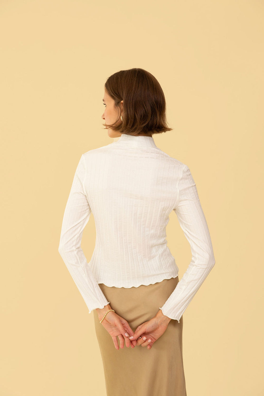 Gigi Top in Cream - Whimsy & Row