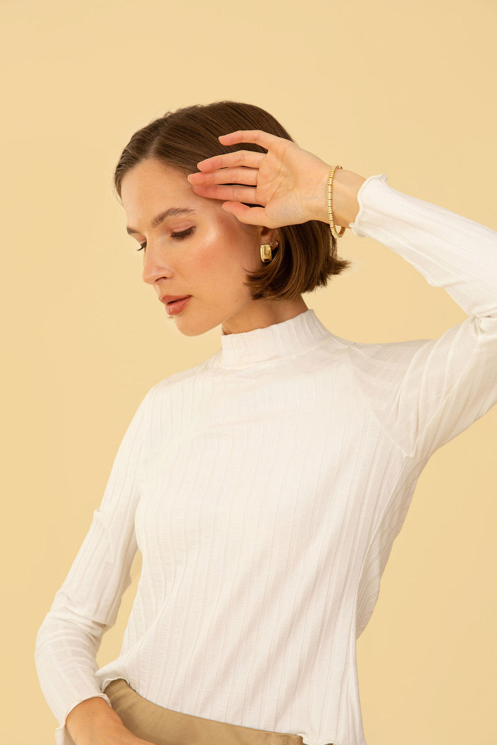 Gigi Top in Cream - Whimsy & Row