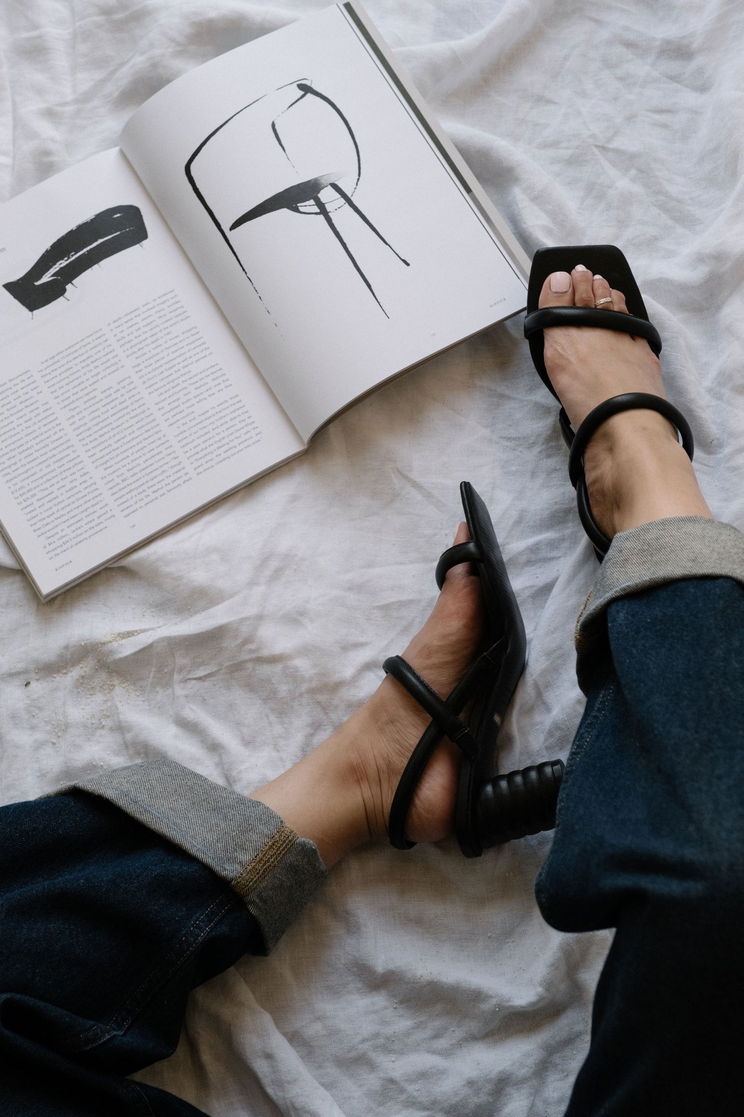 Intentionally Blank Kifton Heel in Black