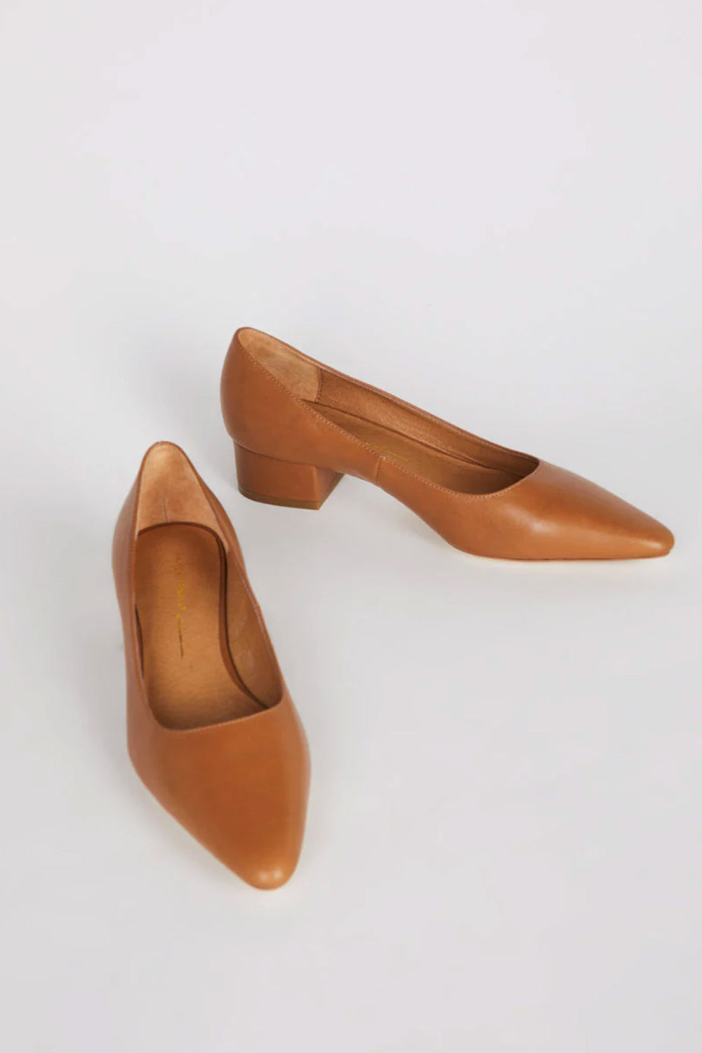 Intentionally Blank Traditional Heel in Tan - Whimsy & Row