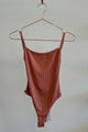 Sample Sale Maria Bodysuit in Blush Rib