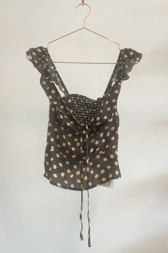 Sample Sale Nina Top in Polka Dots - Whimsy & Row