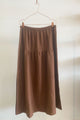 Sample Sale Millie Skirt/Dress in Chocolate Linen