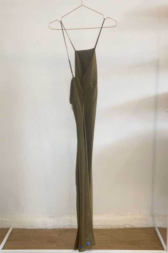 Sample Sale Fiona Dress in Silky Hunter - Whimsy & Row