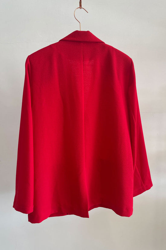 Sample Sale Parker Blazer in Red - Whimsy & Row