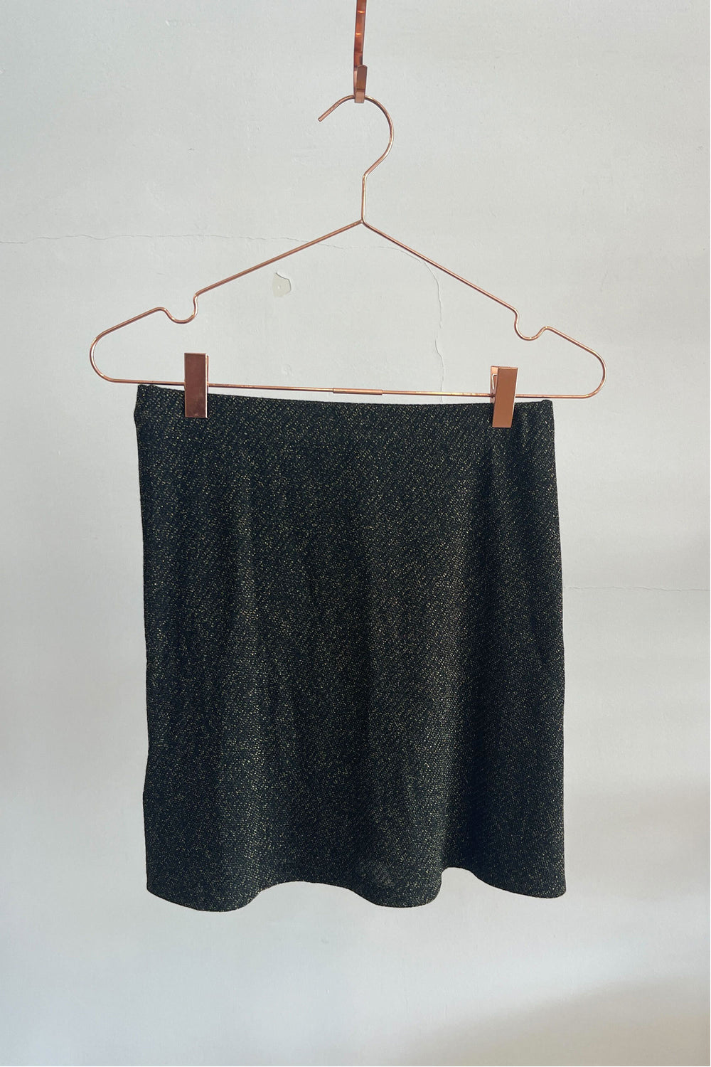 Sample Sale Chelsea Skirt in Black Sparkle - Whimsy & Row