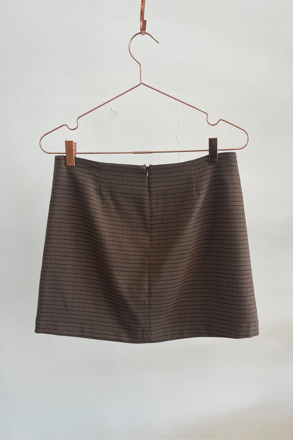 Sample Sale Parker Skirt in Brown Plaid - Whimsy & Row