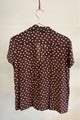 Sample Sale Lena Top in Brown Polka Dots