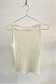 Sample Sale Dillon Tank in Cream
