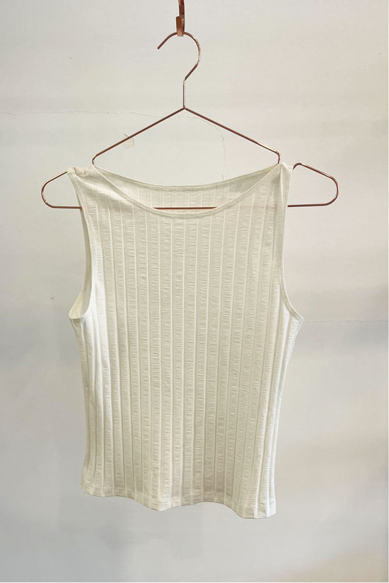 Sample Sale Dillon Tank in Cream - Whimsy & Row