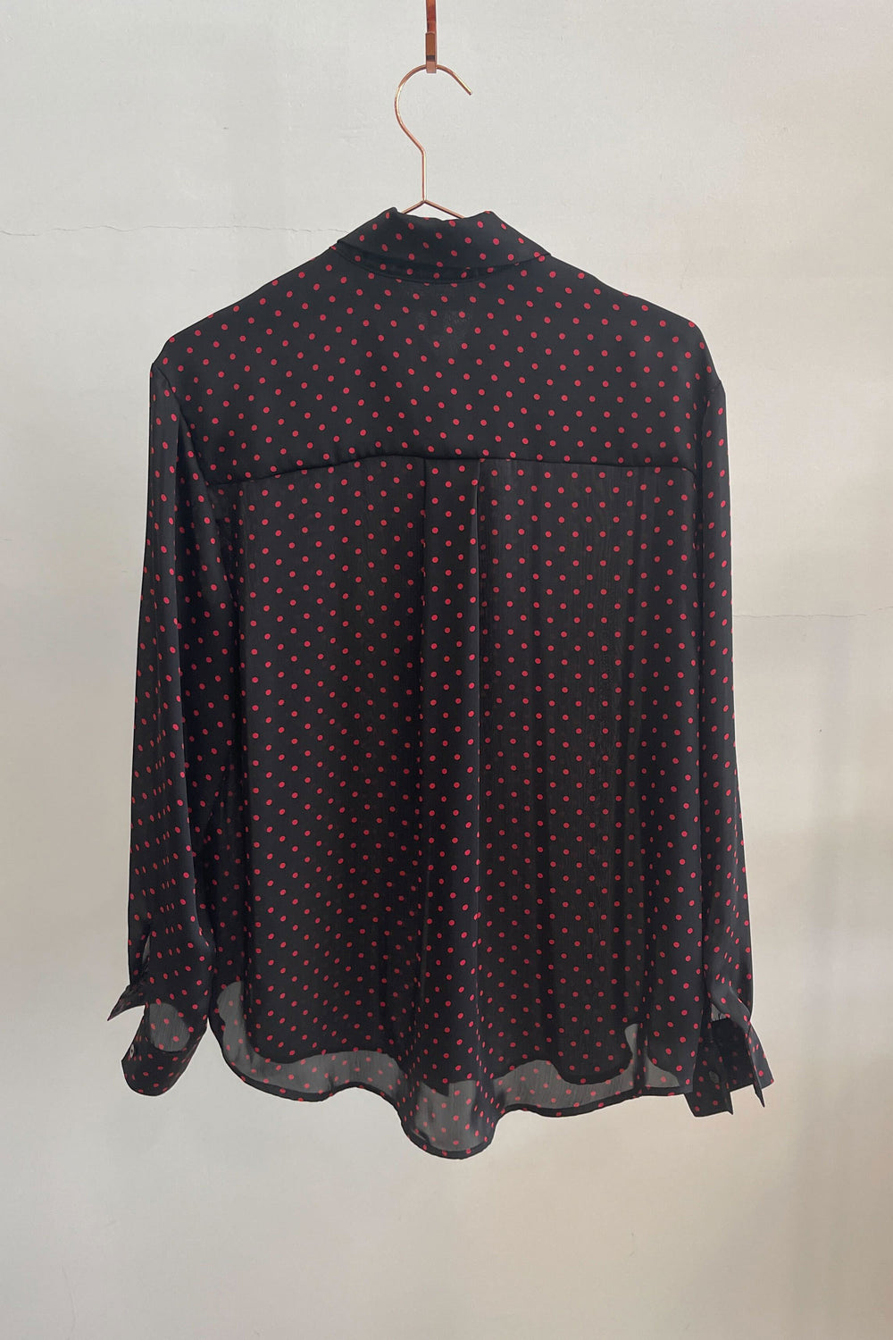 Sample Sale Denise Top in Red Polka Dot - Whimsy & Row