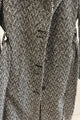 Sample Sale Emilia Coat in Black and White
