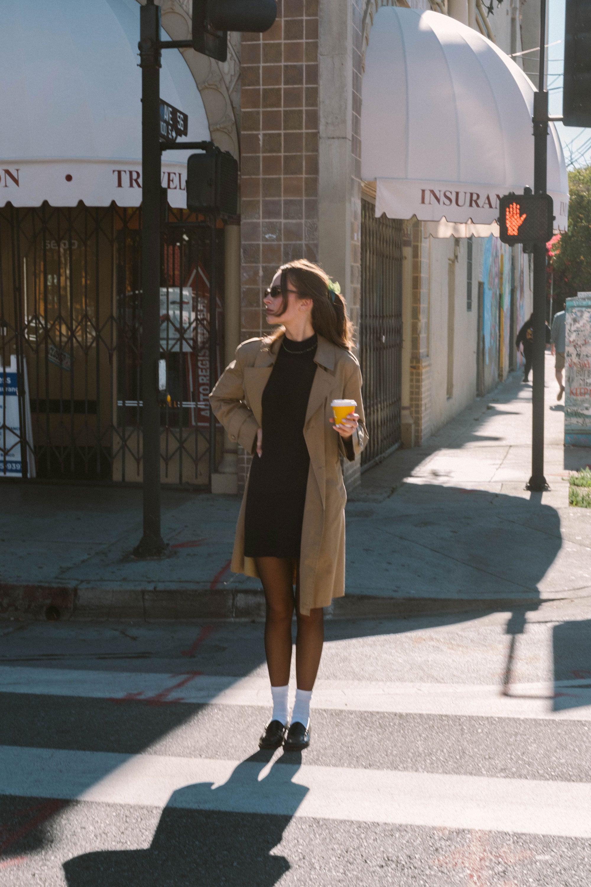 Joanie Dress in Black - Whimsy & Row