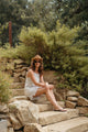 Lainey Dress in Stripe Linen