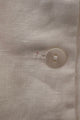 Sample Sale Bowie Vest in White Linen