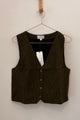 Sample Sale Bowie Vest in Hunter Gingham