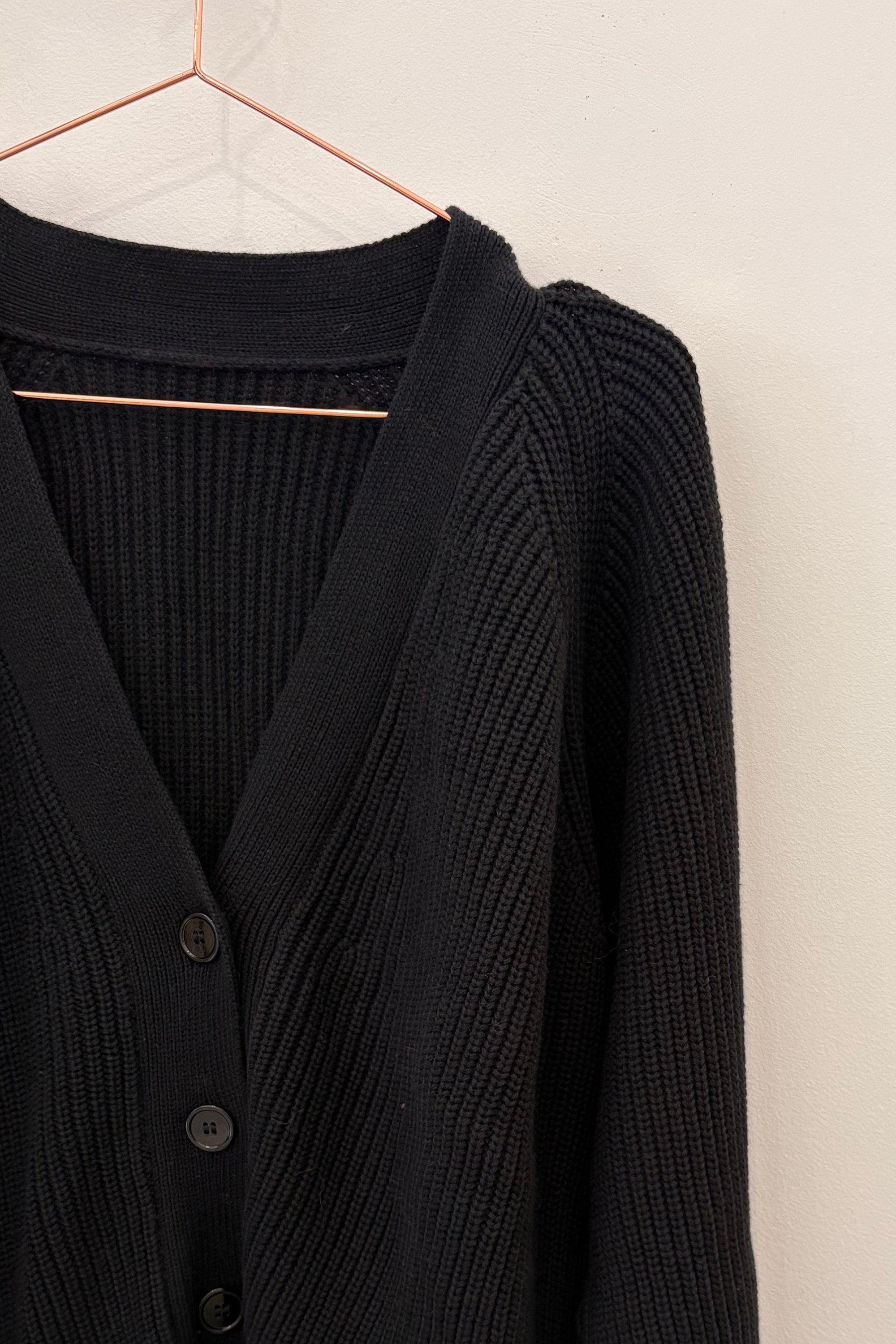 Sample Sale Chloe Cardigan in Black - Whimsy & Row