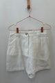 Sample Sale Leanna Shorts in White Linen