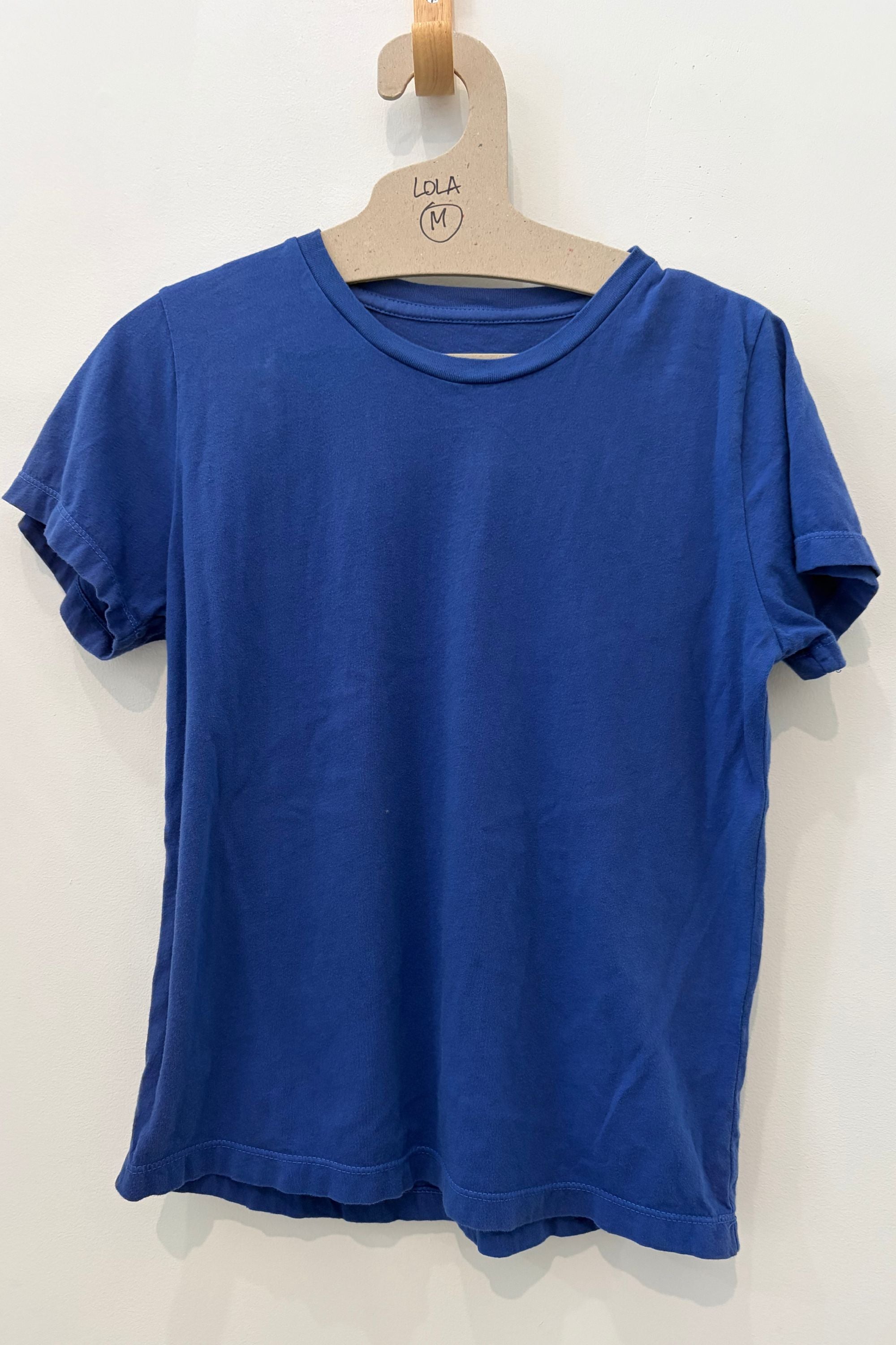 Sample Sale Reese T-Shirt in Cobalt Blue - Whimsy & Row