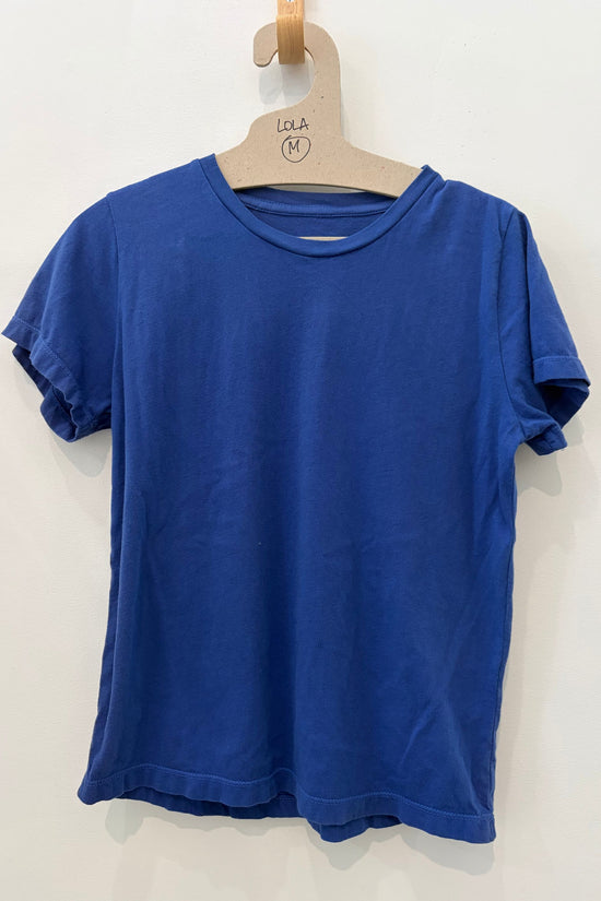 Sample Sale Reese T-Shirt in Cobalt Blue - Whimsy & Row