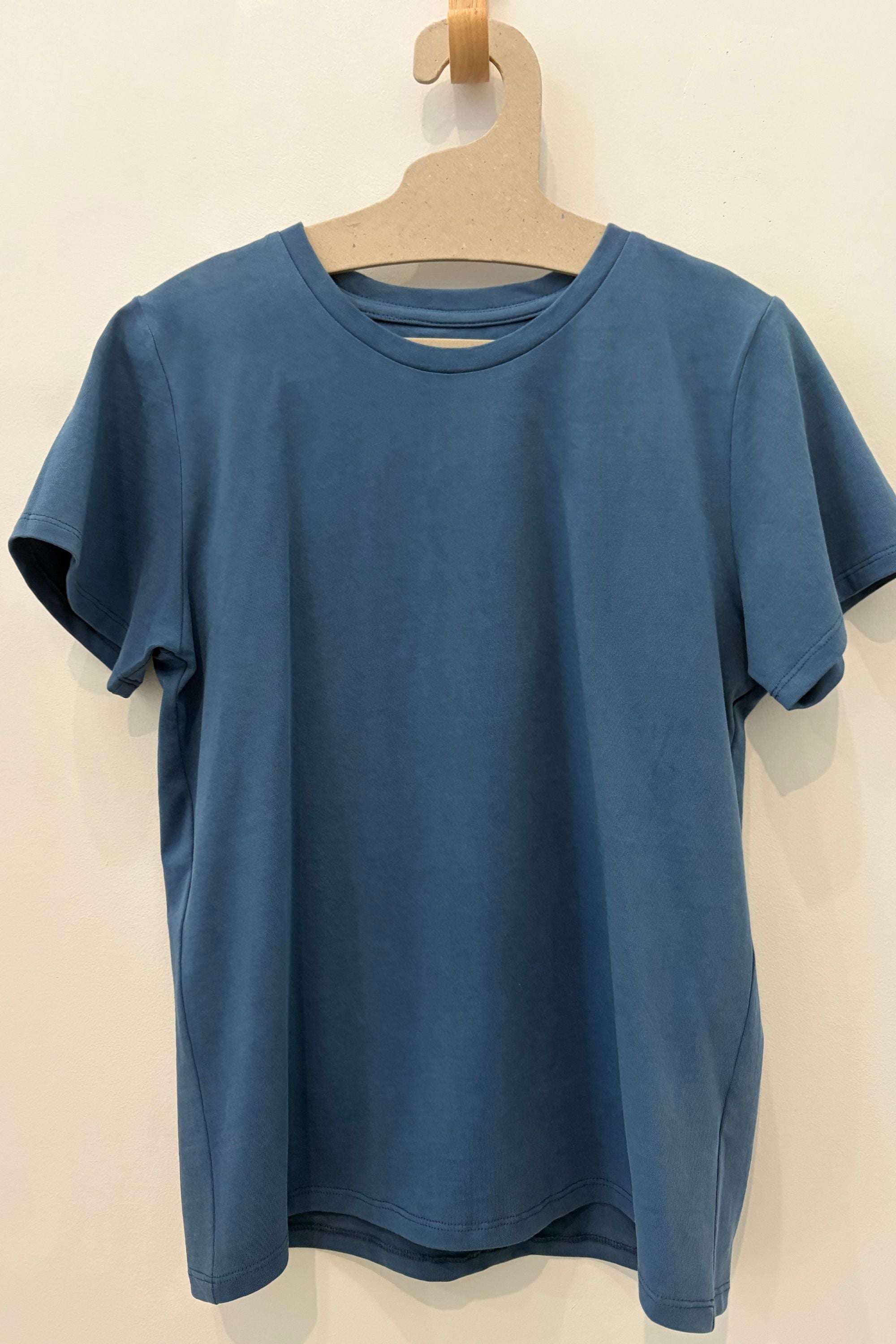 Sample Sale Reese T-Shirt in Ocean Blue - Whimsy & Row