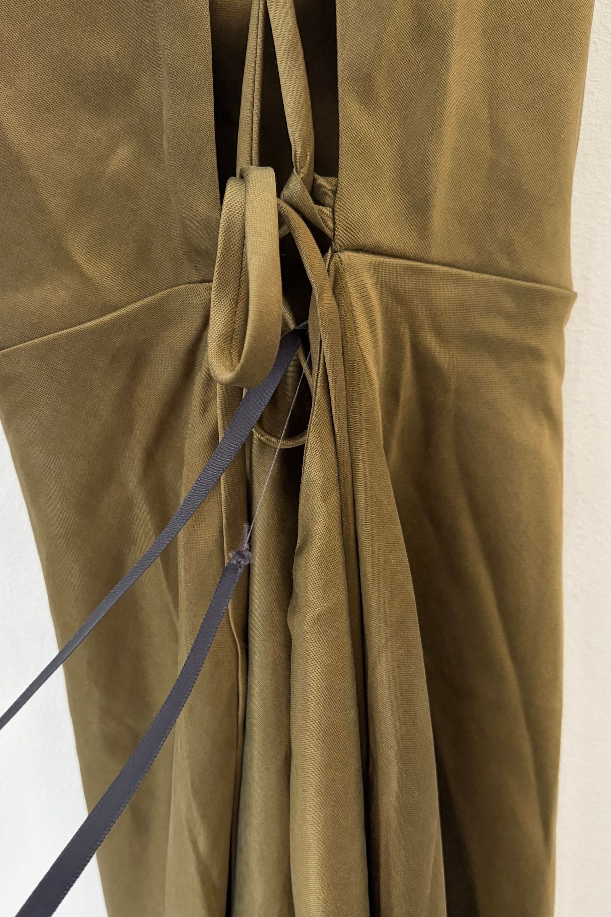 Sample Sale Camille Dress in Silky Hunter - Whimsy & Row