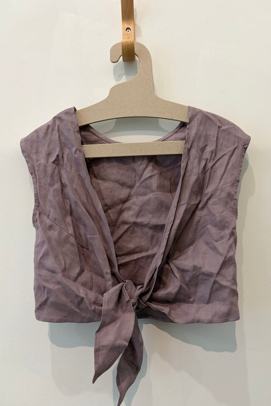 Sample Sale Valentina Top in Lavender - Whimsy & Row