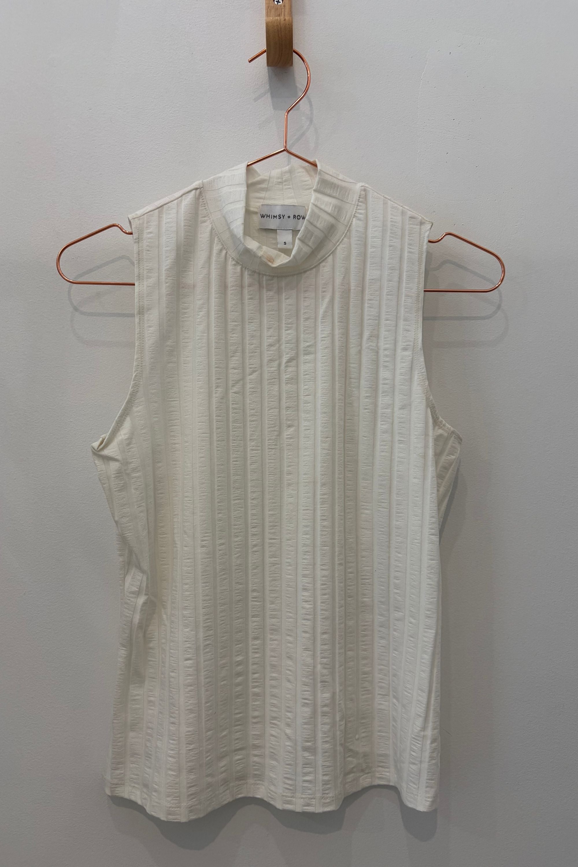 Sample Sale Madeline Tank in Cream - Whimsy & Row