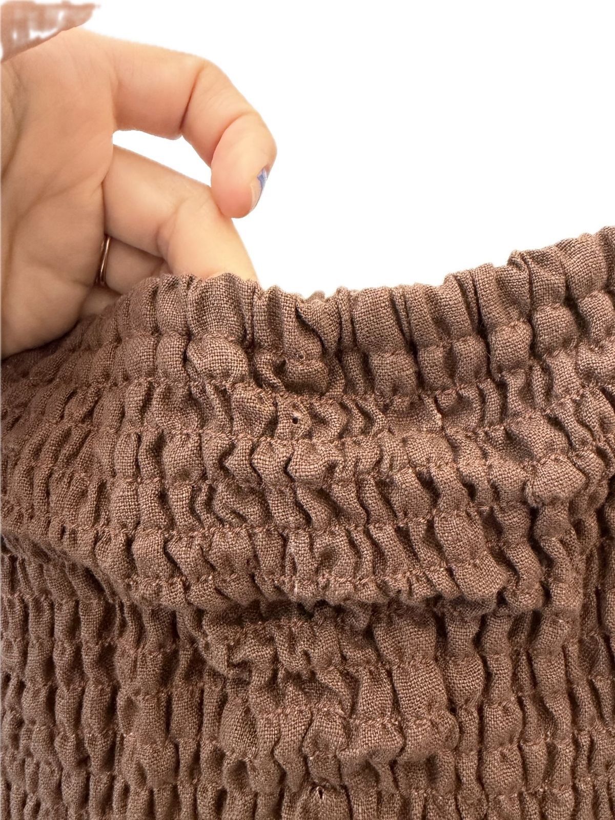 Sample Sale Harper Dress in Chocolate Linen - Whimsy & Row