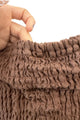 Sample Sale Harper Dress in Chocolate Linen