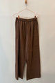 Sample Sale Kira Pant in Chocolate Linen