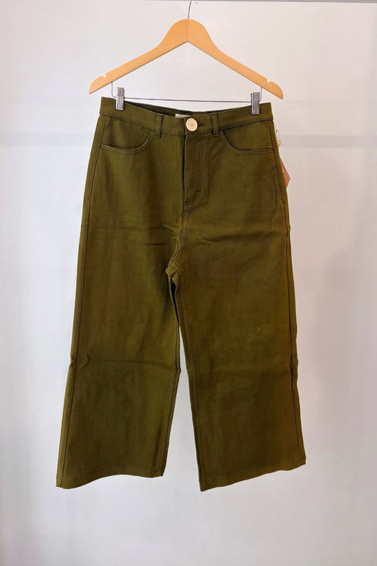Sample Sale Flora Pant in Hunter - Whimsy & Row