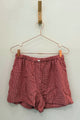 Sample Sale Marissa Boxer Short in Red Gingham