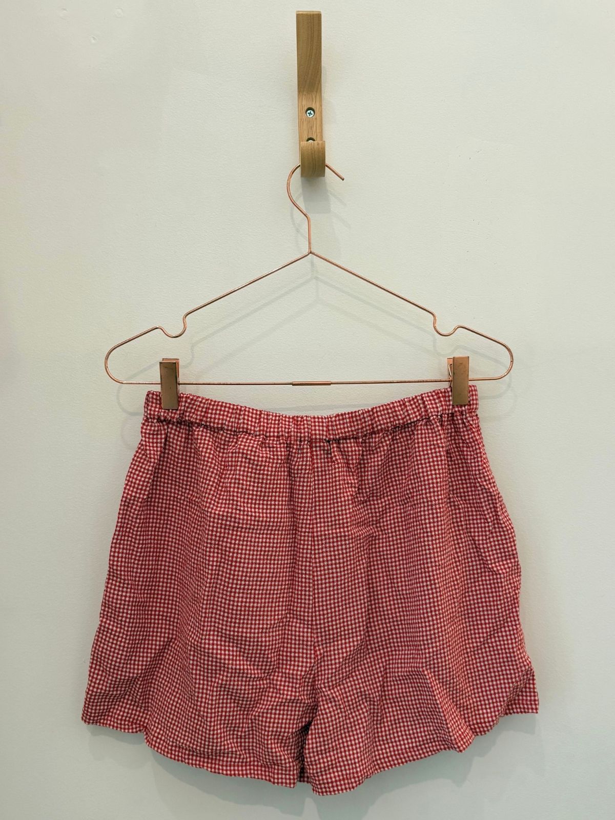 Sample Sale Marissa Boxer Short in Red Gingham - Whimsy & Row